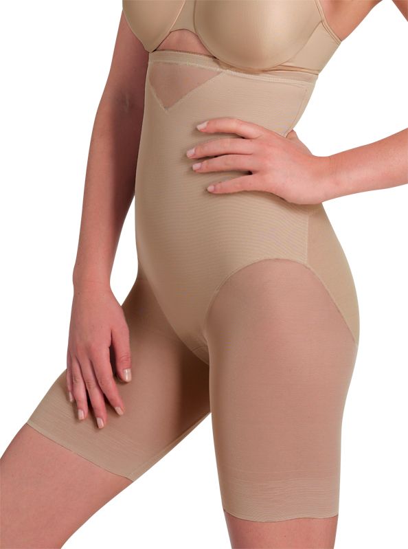 Don't get overheated wearing shapewear, choose this thigh slimmer with airy, sheer panels to provide cool comfort! bit.ly/2pioHeh #sexy