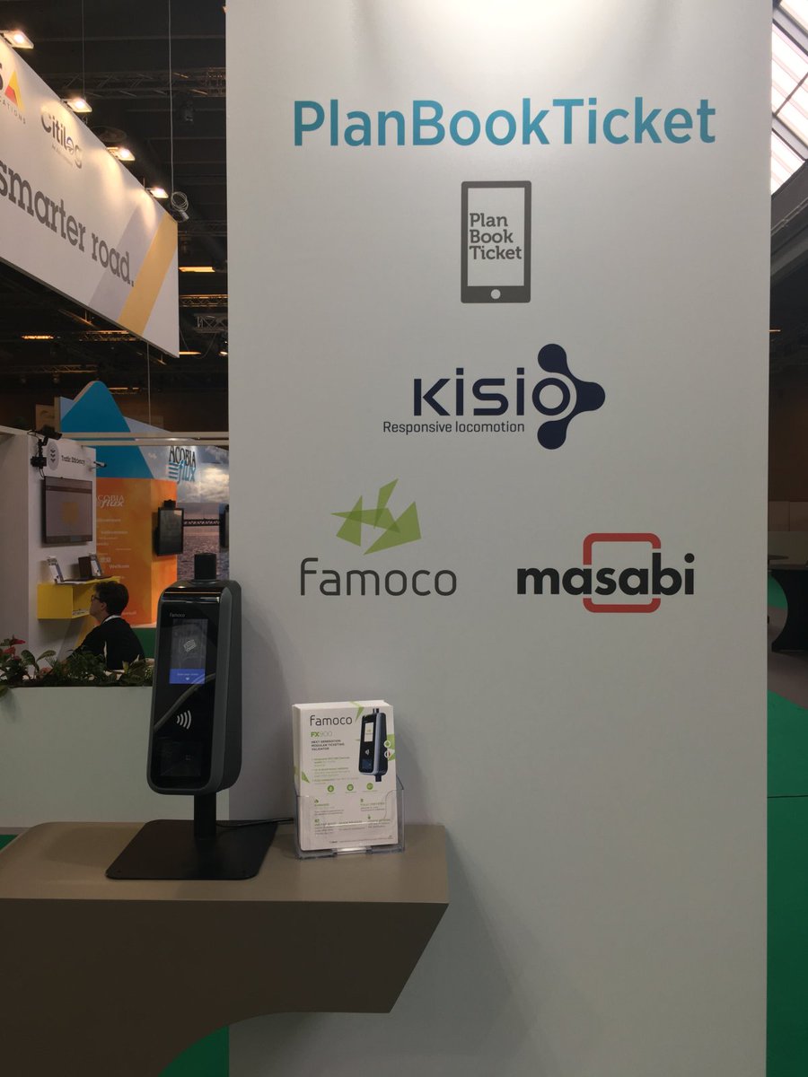 famoco's tweet photo. Day two @ #ITSWC18! ✨ Come meet our team booth C4-025 with @groupekeolis and test our multi-modal ticketing validator deployed over the whole bus public transport in Orléans 🚌
#Intelligent #Transport #Systems #futureofmobility #TicketingValidator #MobilitySolution https://t.co/mVLYimXJJK