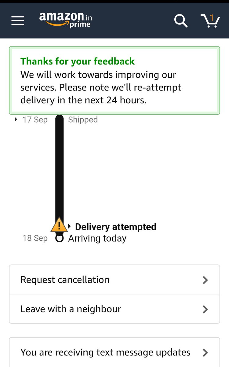 mangukiadm's tweet image. @amazonIN @amazon @AmazonHelp What is this? Without attempt simply updating the status for a Prime Customer. #WorstCustomerSupport #PoorServiceByAmazon