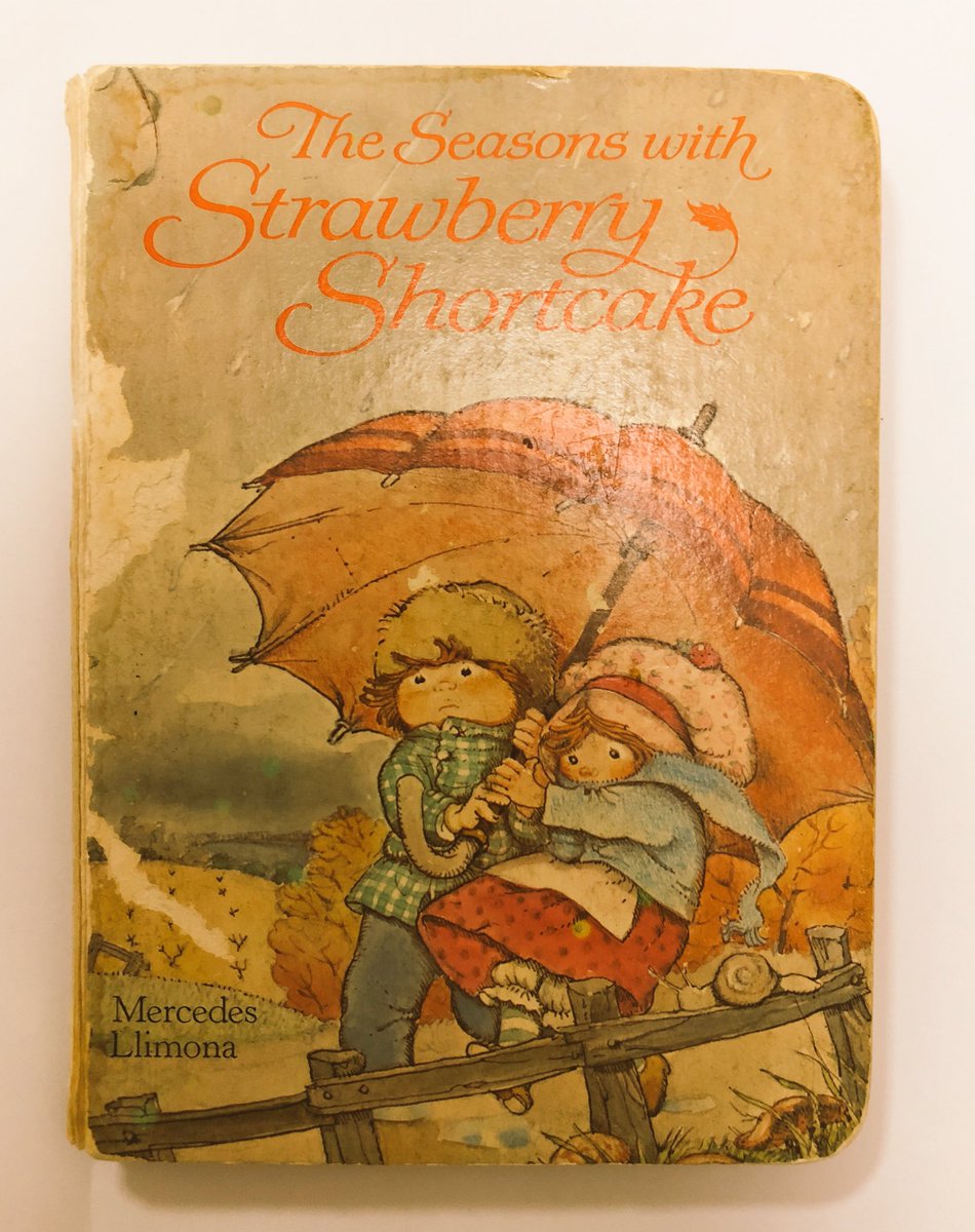 アンとアンディとストロベリーちゃんのお店 Auf Twitter 書き込みもあってボロボロだけど 可愛いから即買いしたストロベリーショート ケーキちゃんの古い絵本