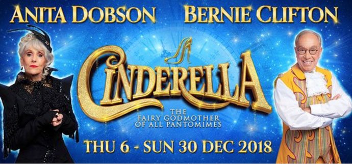 brianmaycom's tweet photo. .@AnitaDobsonFC &amp; @BernieClifton_ to replace #ChuckleBrothers @NewTheatreHull Christmas panto #Cinderella 6-30TH DEC 2018 (following sad Aug death of #BarryElliott (#BarryChuckle) Anita to play the Wicked Stepmother https://t.co/B5OaBan5ys … Tickets https://t.co/Fer7ujrLis … https://t.co/aYFyOctkZL