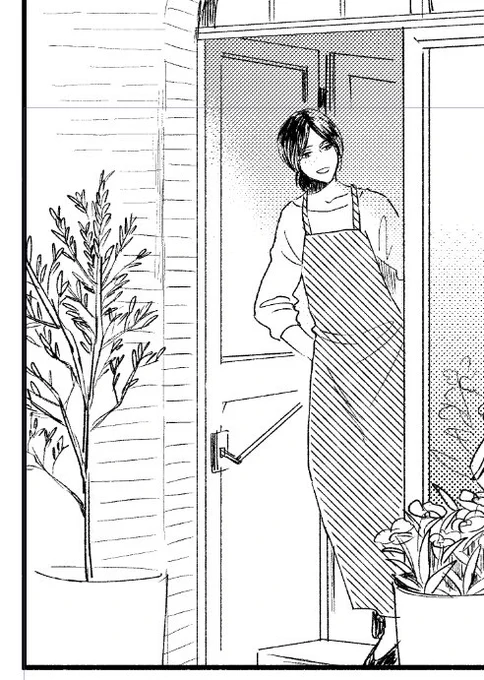 エルリ親子の暮らす街では、ユミルがお花屋さんを営んでいます
 #進捗ノート https://t.co/fwfo4Ng0tG 
