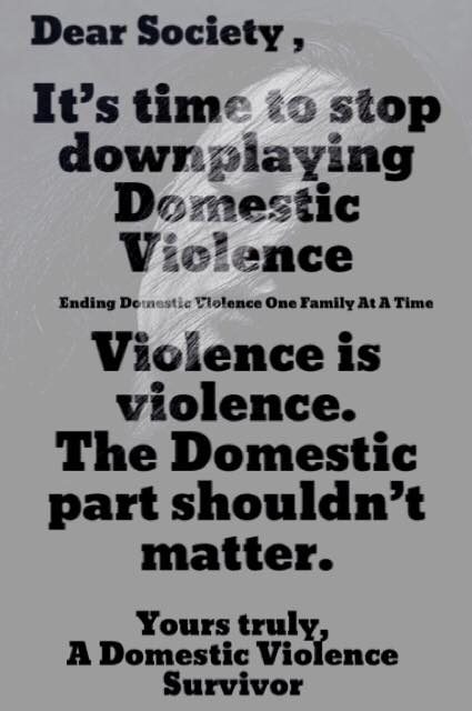 Fight for DV Reform
#DVIsACrime -Lets treat it as such before Murder occurs
#StalkingIsACrime - Remove from #NoBailReform
#CreateTheRegistry
#NoMoreHeadstones
#SurvivorsUniting
#VoicesForTheVictims
#SavingLives 
#LetsGetSerious