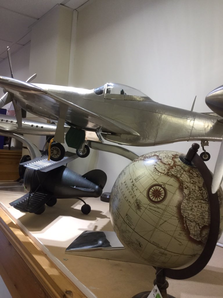 CollectorsCom's tweet image. Another awesome P51D Mustang by Authentic Models also made from recycles aircraft aluminium. £455.95