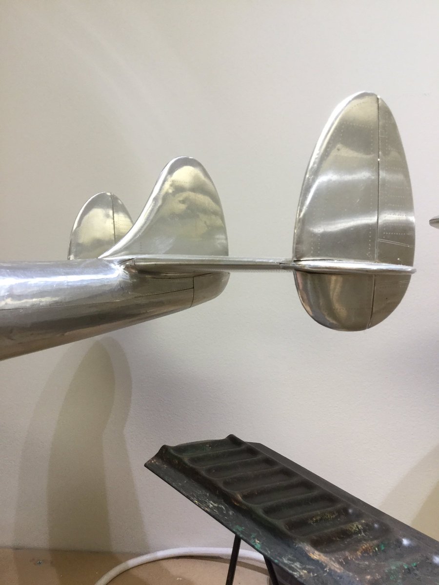 CollectorsCom's tweet image. The awesome Constellation By Authentic Models made of recycled aircraft aluminium. £575