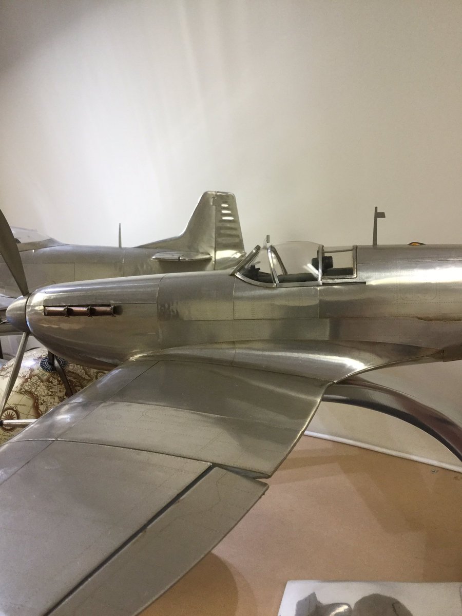 CollectorsCom's tweet image. The best of the best. The Spitfire by Authentic Models £444.95 also made from recycled aircraft aluminium
