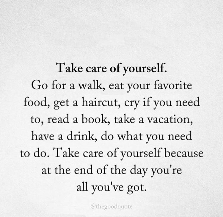 ThisIsSamAdams's tweet image. Any day ending in a Y is a you day, self care is so important. After all you are the only person you will spend 100% of your time with! #selflove #selffirst