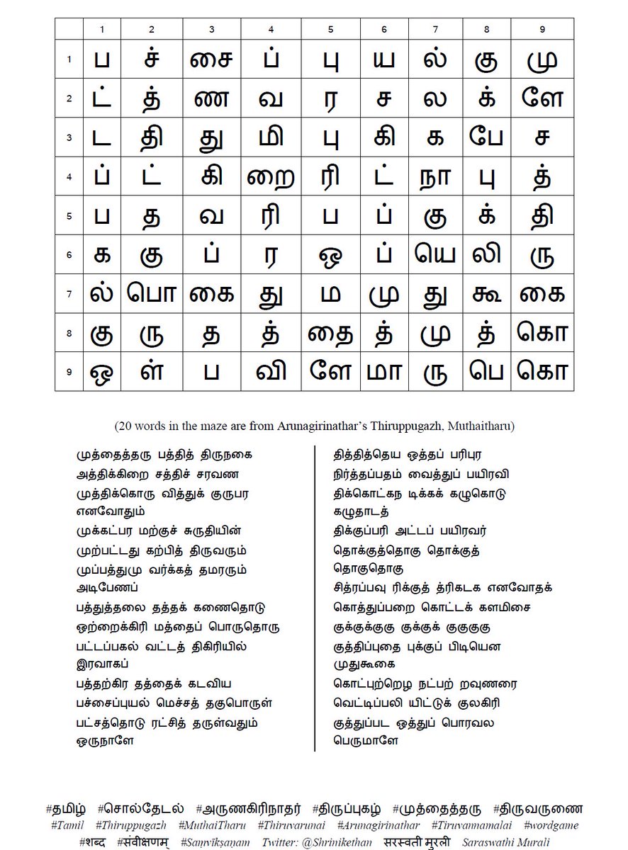 thirupugal murugan padal lyrics thirupugal murugan padal lyrics