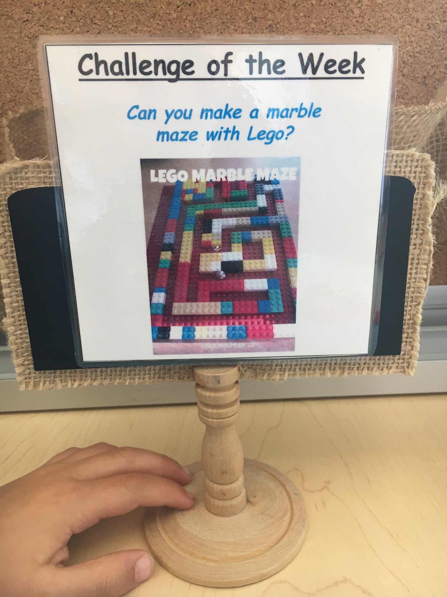 lego marble maze stem