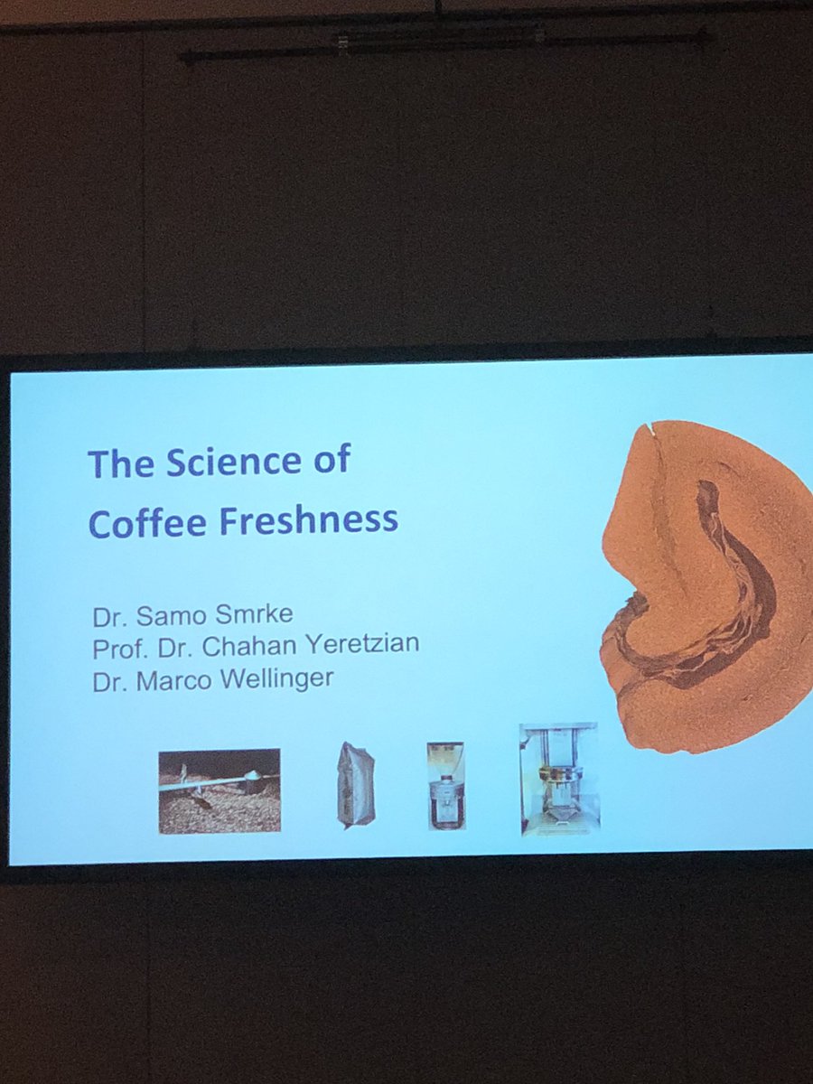FoodFlavour's tweet image. Nice talk by Samo Smrke on Carbon dioxide loss during coffee degassing @uzh_news_en @ChYeretzian #asicportland
