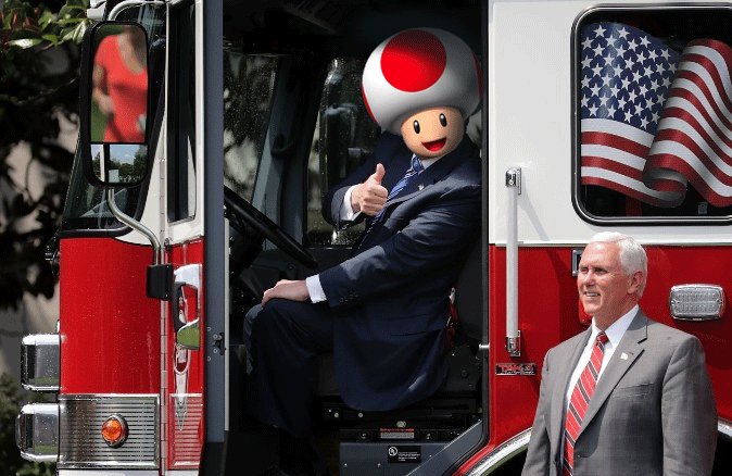 paulandstorm's tweet photo. [S] Lordy I hope there aren't tapes. #toad #MACA #MakeAmericaCringeAgain https://t.co/7Qh45GoYsW