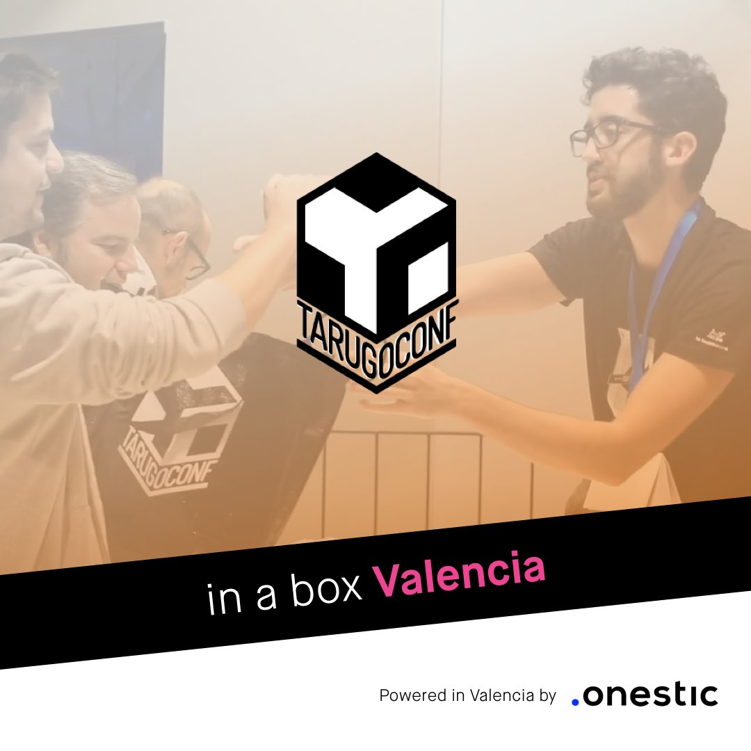 Startupxplore's tweet image. Los chicos de @Onestic están preparando la #Tarugoinabox en Valencia, donde Startupxplore somos patrocinadores, con súper mates como los que etiquetamos en la foto. Si quieres tecnología, negocios y paella, pilla sitio 👉 tarugoconf.onestic.com #tarugo3