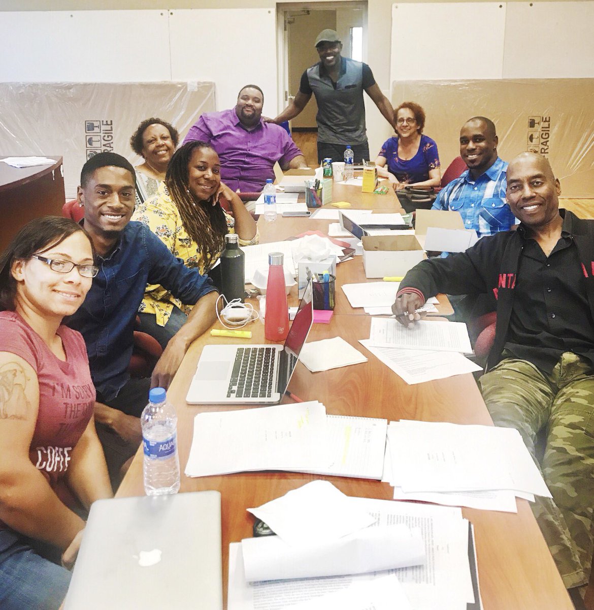 Hey @amidoko! I’m So proud of the amazing writing team behind the upcoming <a href="/OWNTV/">Oprah Winfrey Network</a> show #Ambitions!!! #ShowUsYourRoom #ShowUsYourRoomChallenge #DiverseWriters #RepresentationMatters