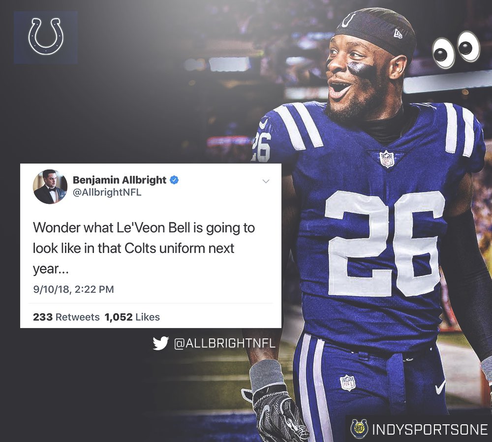 Image result for leveon bell colts