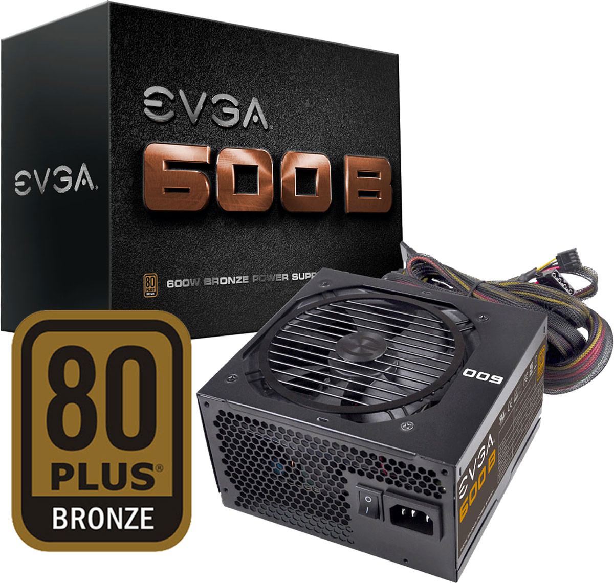 Fuente de Poder EVGA 600B 600W 80+ Bronze Plus Certificada

¡Pregunta por nuestros excelentes precios!