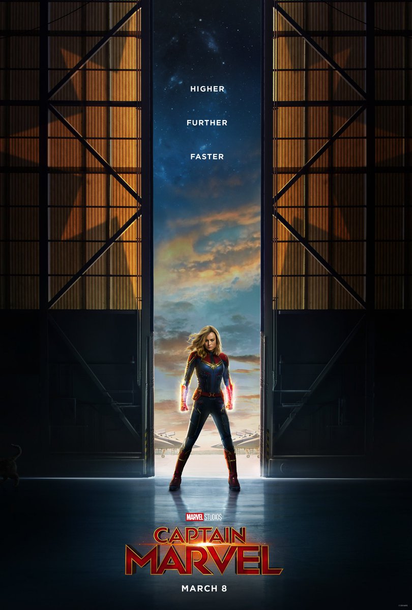 Who’s the Captain Now? Help me welcome the newest badass on the MCU Block! Coming to you live and direct in March, 2019!!! Get ready for Captain Marvel! x.com/MarvelStudios/…