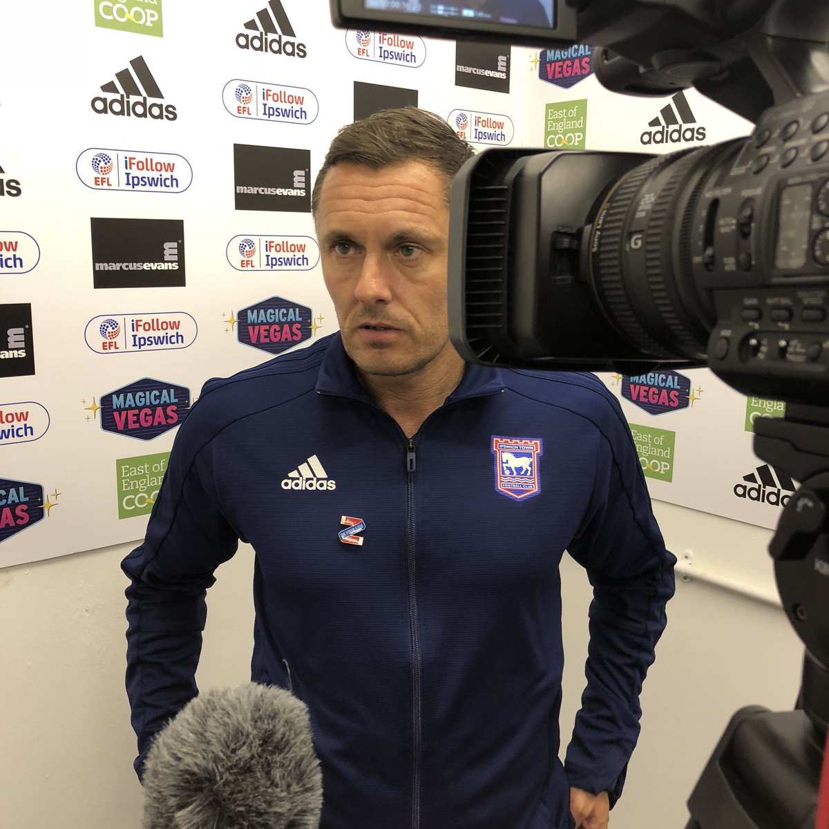 IpswichTown's tweet image. PH: “We’ve come up against a top side who are at the top of their game. We tried something different to start with and it didn’t quite work. In the end we gave it a right go.”