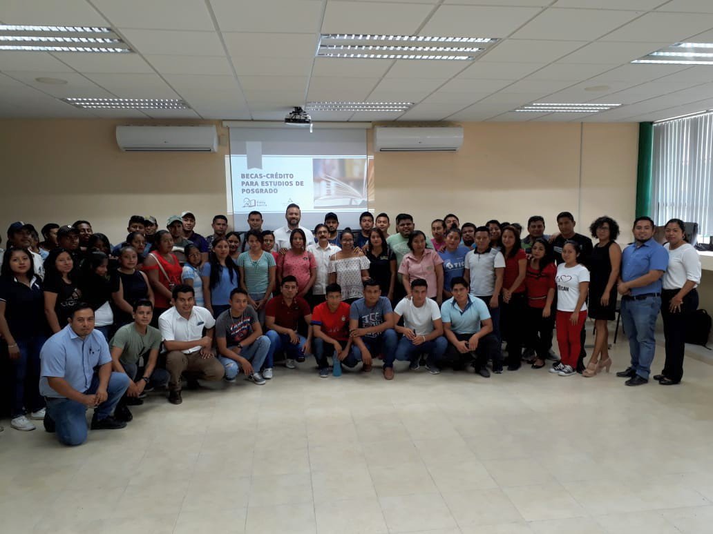 rector_utecan's tweet photo. Se llevó a cabo una reunión informativa acerca de la convocatoria del Programa Becas Crédito de Posgrado a Escuelas de Nivel Superior, a Estudiantes Egresados y próximos a Egresar, impartida por el Licenciado Jorge Esquivel Ruiz, Director General de la Fundación Pablo García. https://t.co/ywrdE4k5Pa