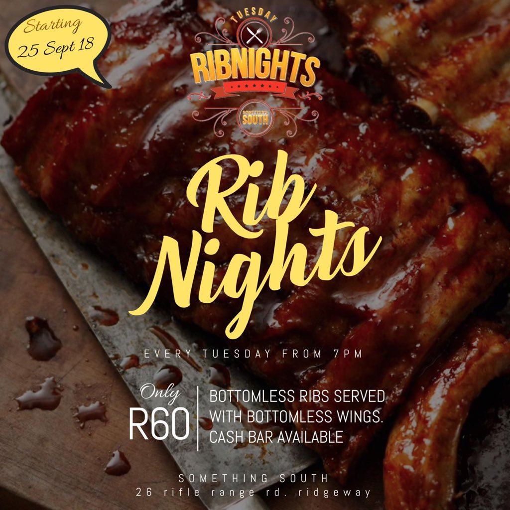 Candee_Leigh's tweet photo. #TuesdayRibNights

✨ Bottomless Ribs Served With Bottomless Wings 😛
... something extra has been added to the menu too 👀

📍@something_south https://t.co/DOrlbr2nwv
