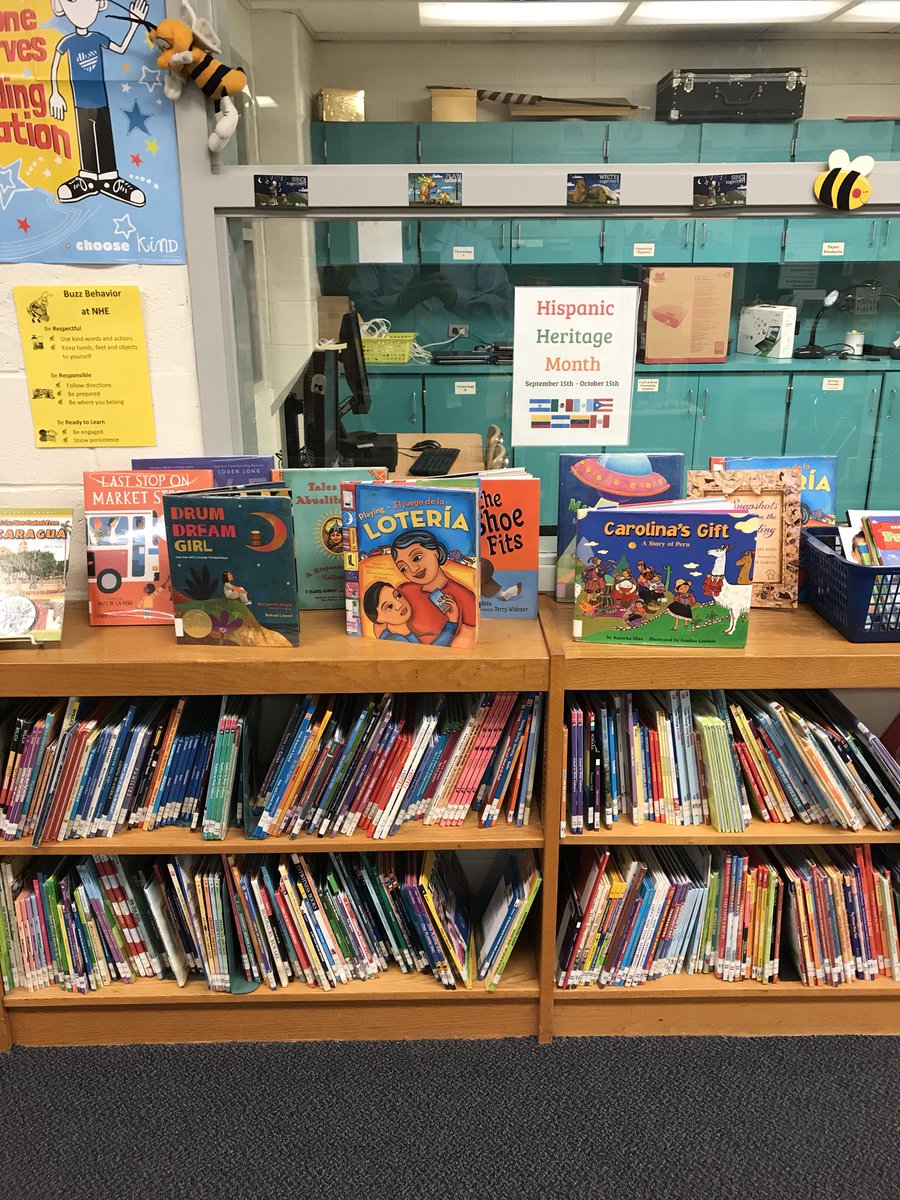ThomasNRyan's tweet photo. Our Media Center is inspiring, supporting and growing readers at NHE @NHEMediaCenter @MCPS @MCPS_HAE @nheovpta https://t.co/oJpxjyTgoV