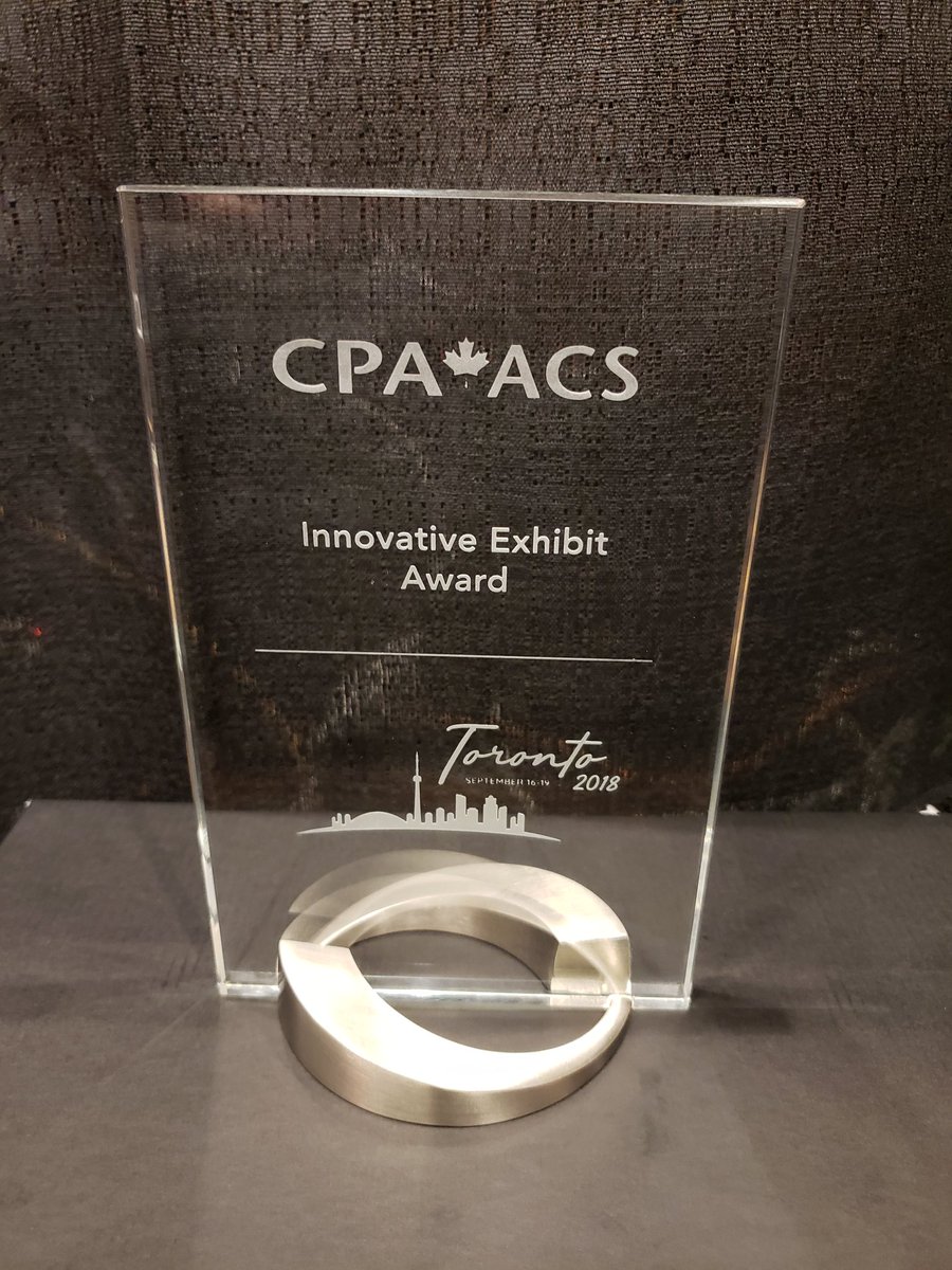 getparkplus's tweet photo. Come see why we were bestowed with this great honour by @canadianparking - booth is open until 2:30 today! #cpatoronto18 #parkingisfun #parkingaward #mostinnovativebooth https://t.co/ZupJBdZNKg