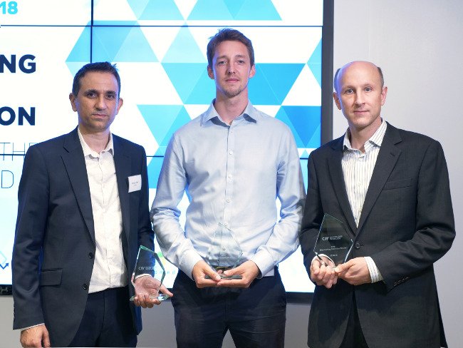 AWRix's tweet photo. .@AWRix described our work to develop #AI #ML to detect cancer using #medicalimaging at @cambwireless #DSRUPT 2018 yesterday. Delighted to be one of the three winners, along with @TethirTech @conigital - our thanks to the judges, sponsors & CW team
https://t.co/ZzrN1CNpBc https://t.co/vzdP14APPj