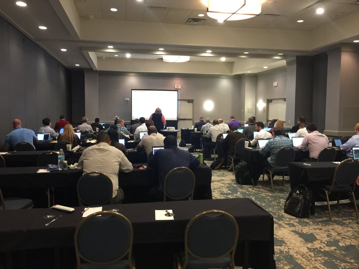 sueflaherty's tweet photo. Fr. Lauderdale Red Hat Ansible workshop led by Vizuri is packed! #vizuri1 #redhatpartners #Ansible https://t.co/tzKFMiH7kX