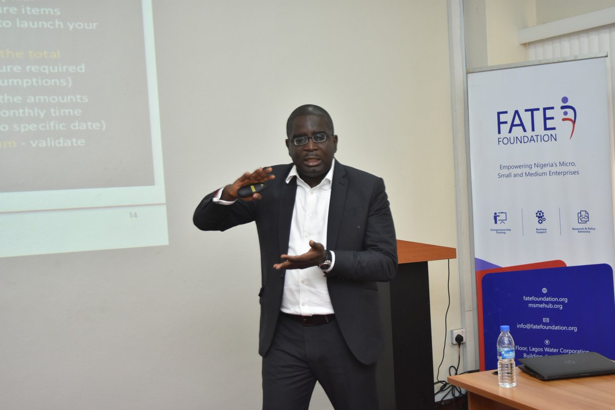 FATEFoundation's tweet photo. The goal of every entrepreneur is to grow their business and develop a budget that keeps the growth on track. It was a valuable learning experience as Kayode Adewuyi, CFO @MyFCMB led a session on "How to Develop a Strategic Growth Budget.
#EEP23
#Entrepreneur
#Business https://t.co/1lLJ4CTD1S
