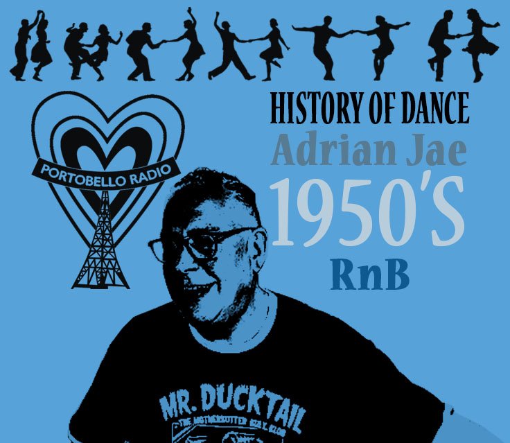 PortobelloRadio's tweet photo. The 1st of many educational music shows. A look into the 1950's dance & music scene with the learned #AdrianJae playing classic #rhythmandblues #rocknroll #boogiewoogie #jive all on pure #vinylrecords. Listen to the #mixcloud podcast at your leisure https://t.co/popyaDMcY7 https://t.co/nRNpJQ1sqn