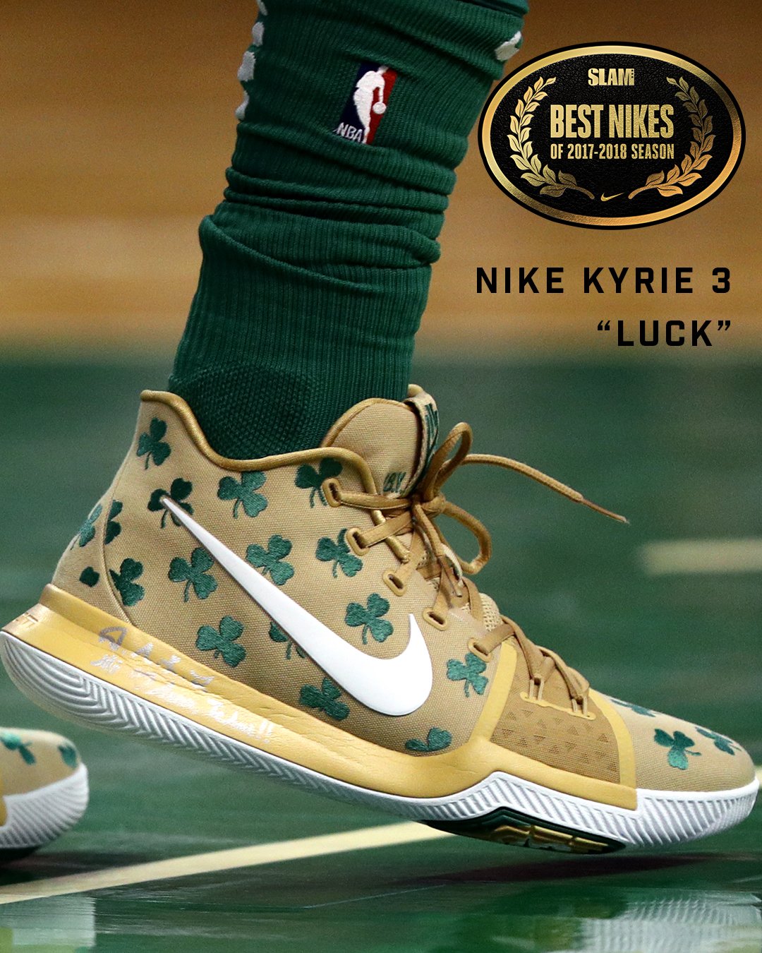 Kyrie 3 top irish luck