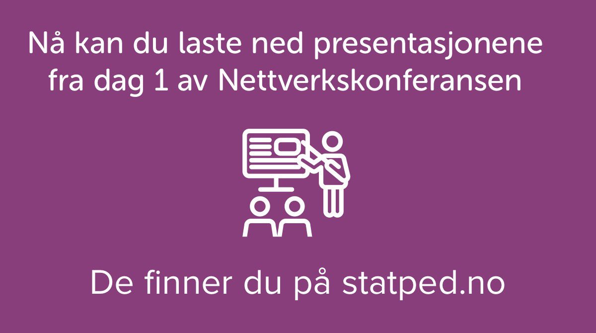 Statped tweet media