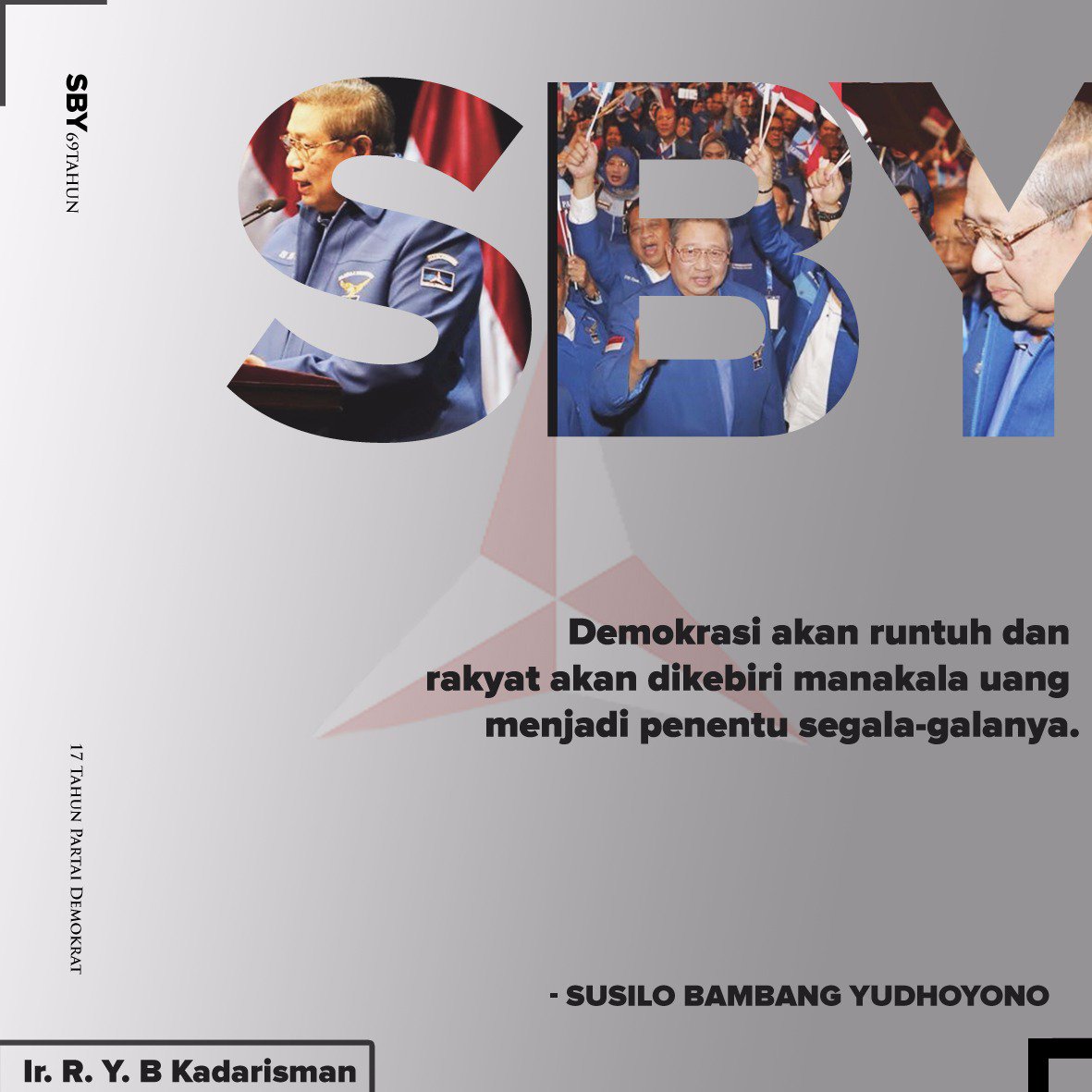 Sahabat_Rudi's tweet photo. "Demokrasi akan runtuh dan rakyat akan dikebiri manakala uang menjadi penentu segala-galanya." - SBY
#PidatoPolitikSBYS14P

Cc: @SBYudhoyono @PDemokrat @Demokrat_TV @kogasma @Edhie_Baskoro @zarazettirazr https://t.co/9Zy99Ggfrx