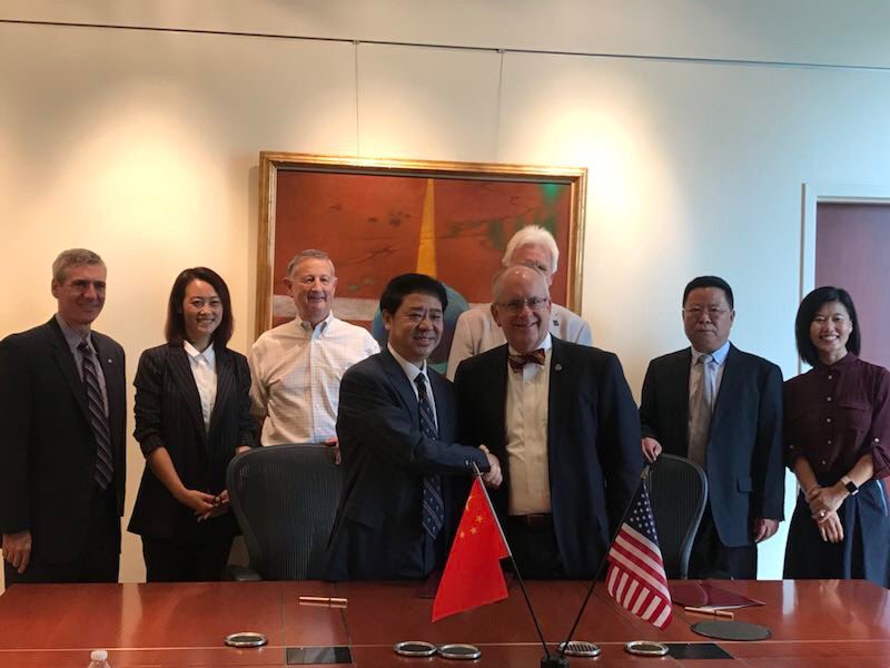 ClifSmart's tweet image. Signed 2 new agreements w/ Dr Gong of LNU today for faculty exchanges and summer #iltc programs, expanding our 18 year relationship.