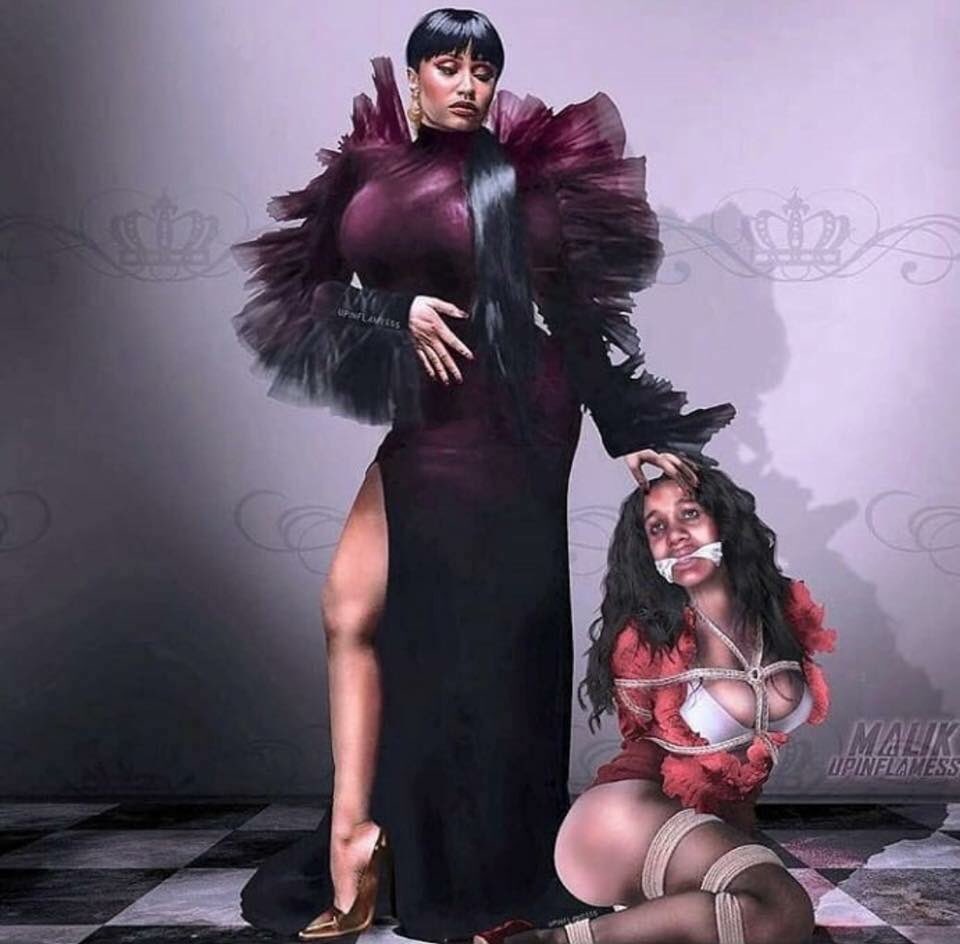 BaddieBoot's tweet photo. @NICKIMINAJ https://t.co/InmZk0dRDN