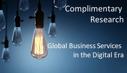 JibeConsulting's tweet photo. COMPLIMENTARY RESEARCH - Global Business Services in the Digital Era. Learn how you can use digital transformation to generate more business value.  https://t.co/EppfVZExml #sharedservices #digitaltransformation https://t.co/lssERTpsAV