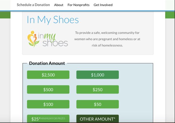 Busy on Thursday during <a href="/NTxGivingDay/">North Texas Giving Day</a>? Me too, so I just scheduled my donation to <a href="/InMyShoesOrg/">In My Shoes</a>. I'm honored to know the amazing team there committed to providing a safe and welcoming community to pregnant women who are homeless or at risk of homelessness. bit.ly/IMSNTXGivingDa…