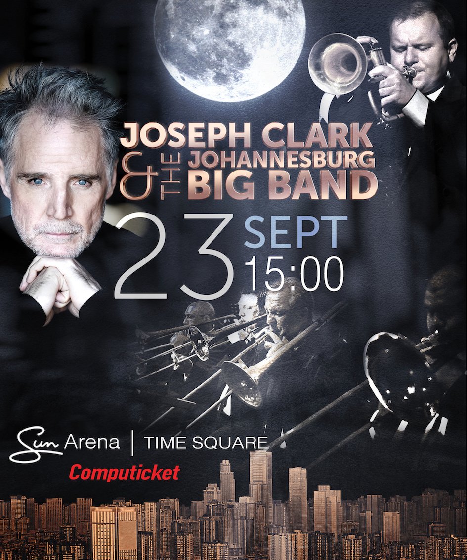 TarynVictor's tweet photo. Don't forget to book your tickets for Joseph Clark and the Johannesburg Big Band taking place on 23 September 2018 at the Sun Arena @timesquareza at 15:00. Book your tickets through @Computicket.
#JosephClark
#diaryofawhimsicalgirl

More details here:
https://t.co/wFukLCtI9B https://t.co/UY8WWTZFZF