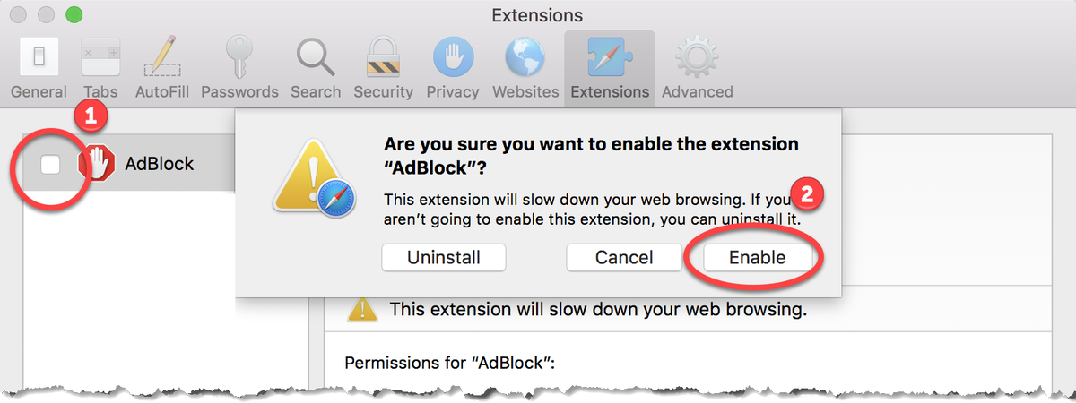 Waiting for extension adblock plus mac 2018