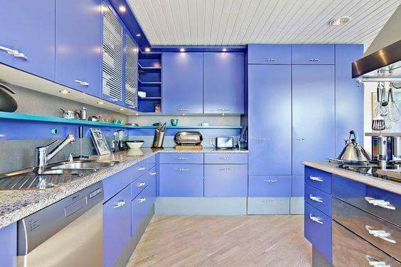 Modular Kitchen Manufacturer MATT GLOSS Finish..For more info visit...emagesinterio.com/Modular-Kitche…
