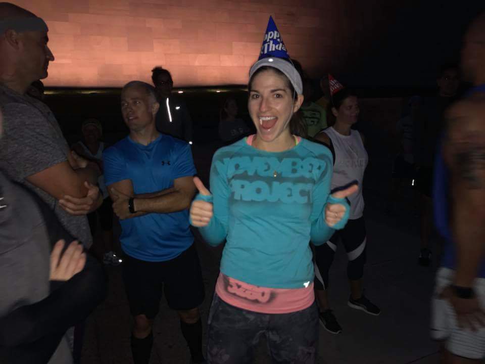 Happy Birthday Eve! We've got a big morning tomorrow all the way from bounce to burnout. Snacks and prizes too,  including <a href="/Chiefs/">Kansas City Chiefs</a> tickets. Maybe <a href="/PatrickMahomes5/">⬅️Raiders icon</a> will stop by?? 5:29 a.m./6:29 a.m. #verbal #novemberproject #HowWeDoKC