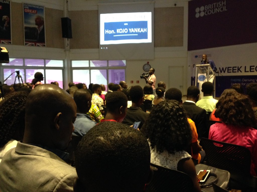 Fii_233's tweet photo. Happening now: #IPRWeek2018 at the @BritishCouncil , Accra. https://t.co/JAEpZ0tLlS