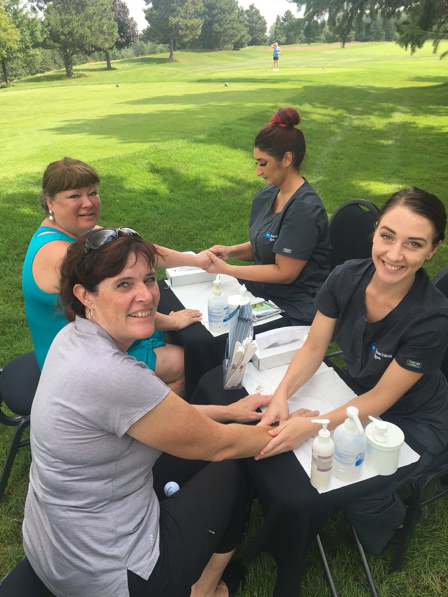 SpaOne4's tweet image. Students helping students today at the annual NC Golf Classic tournament at Peninsula Lakes Golf Course.  #myncstory
