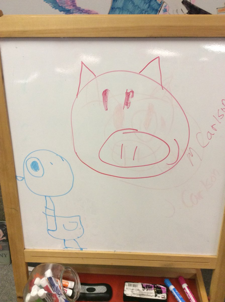 jennyhennes's tweet photo. Guess what author 1st grade is studying in media @BamberValleyWay #Bamber_Valley @LibraryISD535 https://t.co/WvZxSew5Zn