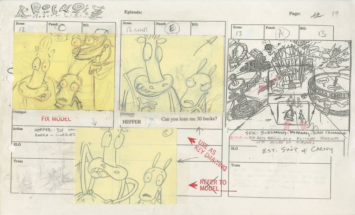 25 YEARS AGO TODAY, Rocko’s Modern Life premiered on @nickelodeon 👀📺🧡 We’re celebrating with original concept art by creator Joe Murray from the #NickArchives #InsideNick! Did Rocko make a big impact on your modern life? Tell us! 🐮🐢🐸