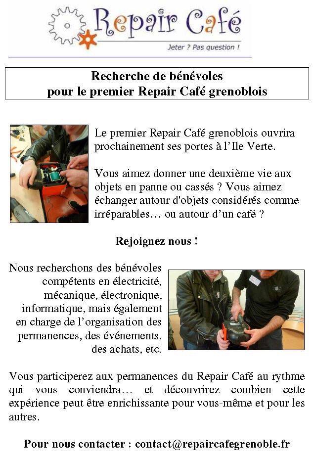 UQileverte's tweet photo. Bonne nouvelle : l’association "Réparer Ensemble Grenoble" va bientôt ouvrir les portes du premier Repair Café Grenoblois sur l'Île Verte.

Pour cela ils ont besoin de bénévoles expérimentés en bricolage et/ou en organisation.

Intéressés ? —> contact@repaircafegrenoble.fr https://t.co/6auXMaebl5