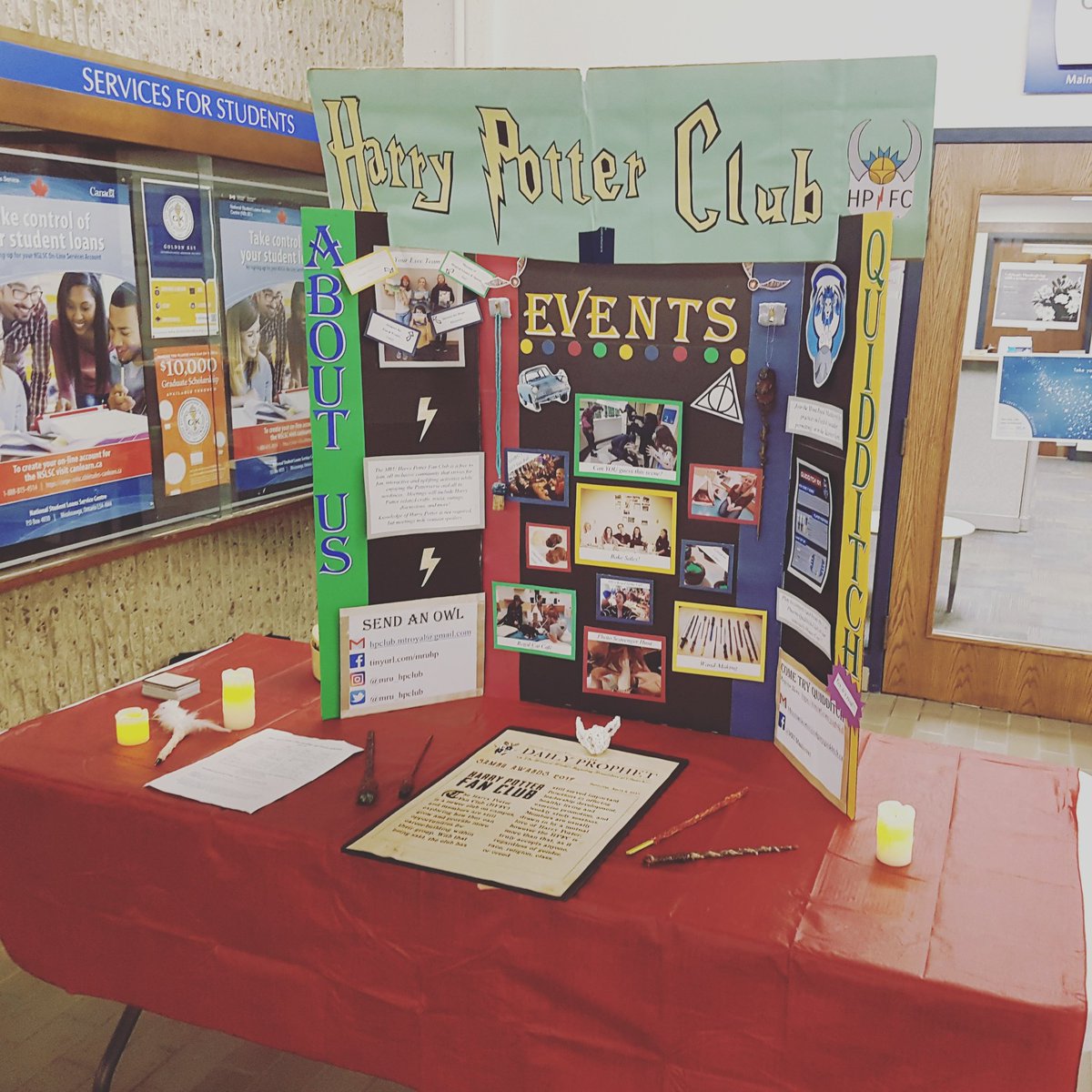 mru_hpclub's tweet photo. Want to learn about what we're all about? Come visit out booth on Main Street today and tomorrow! https://t.co/LfgvjG24dF