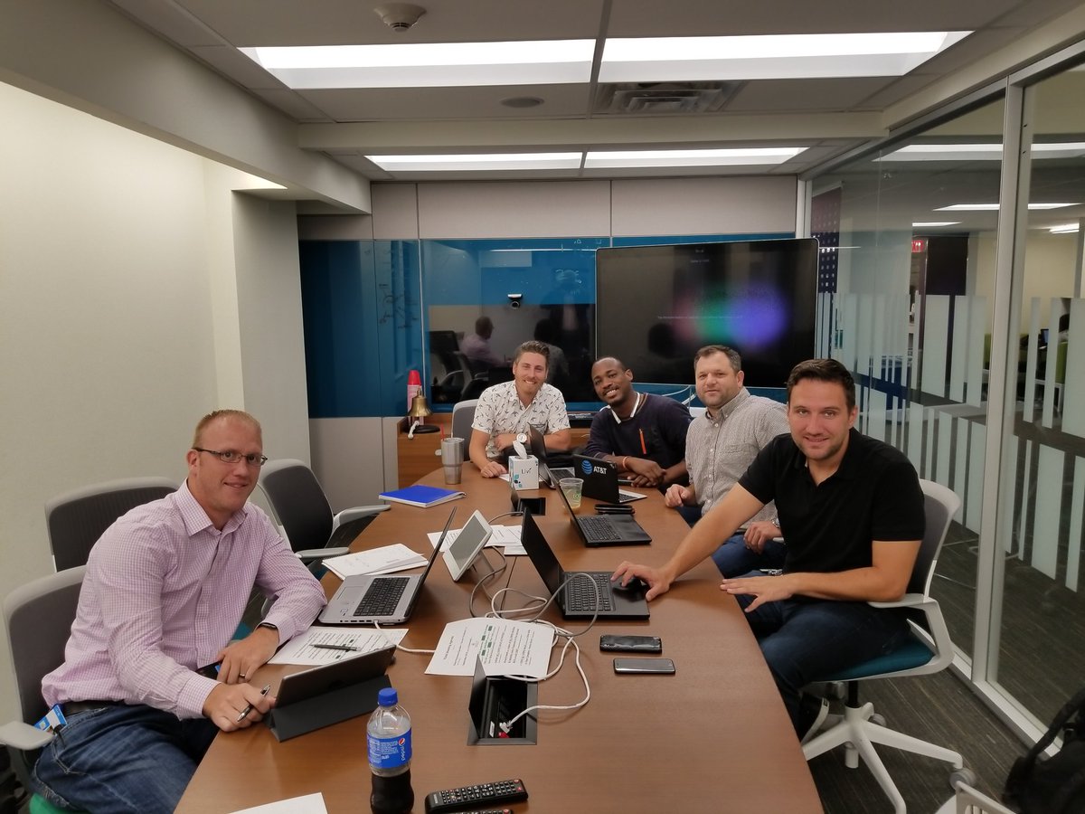 Spending Quality Time with The TEAM.....