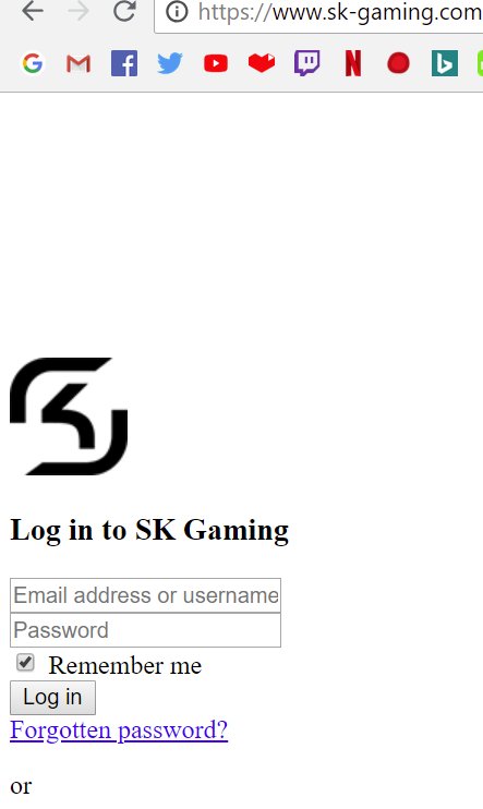 WillOKelly's tweet photo. @SKGaming hey don't know if it's just something on my end, but there seems to be an issue with your website! :O
link in your bio works, but through google's search results this happened.... https://t.co/d3y2MdFAfX