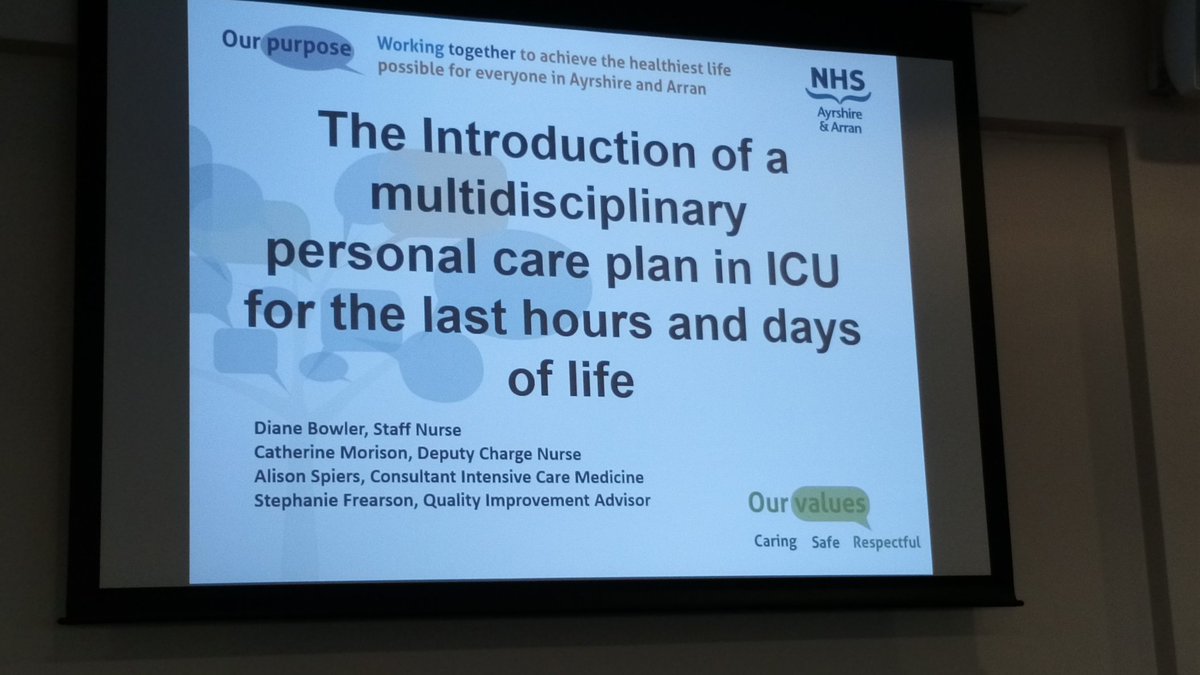 champagnebird's tweet photo. Catherine Morison and @diane_bowler presenting implementing End of Life Care plans #BACCNConf2018 @BACCNUK @stephw2001 @clarabelle1101 https://t.co/jld6hMHSr8