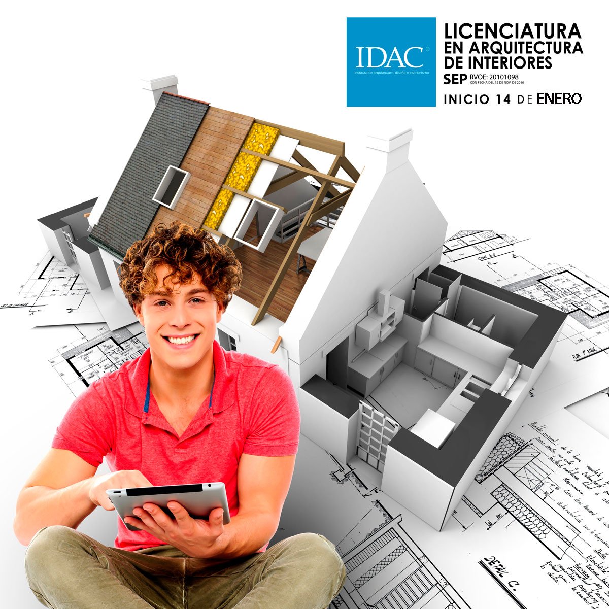 ¿Que es el diseño? Un plan para colocar elementos de la mejor manera y así lograr un propósito en particular” Charles Eames
✅ Plan de estudios único
✅ Profesores especializados
✅ Excelente ubicación
🗓️ Inicio 14 de Enero
¡Inscripciones abiertas!
idacdelvalle.edu.mx